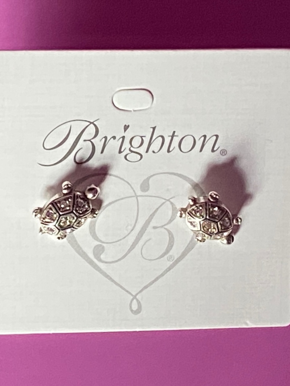 Brighton Fortune Turtles Mini Post Earrings New